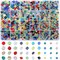 1710 Pieces Crystal Glass Beads for Jewelry Making and Crafts (Mixed color)